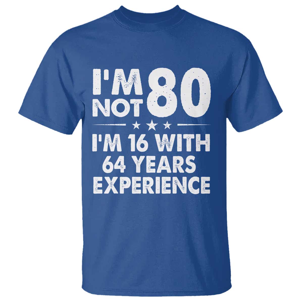 80th Birthday T Shirt Funny Saying Retro Vintage 80 Year Old Gift