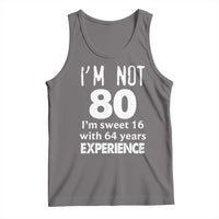 80th Birthday Tank Top Funny 80 Year Old Gift