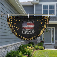 America Turns 250 I Turn 30 Patriotic Fan Flag Vintage 1996 30th Birthday 250th Anniversary USA 30 Year Old Gift