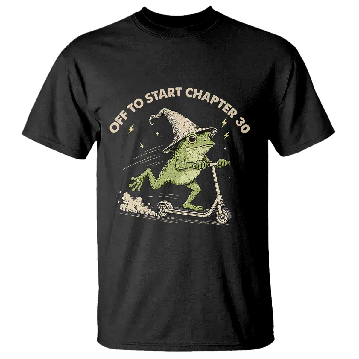 30th Birthday Frog T Shirt Off To Start Chapter 30
