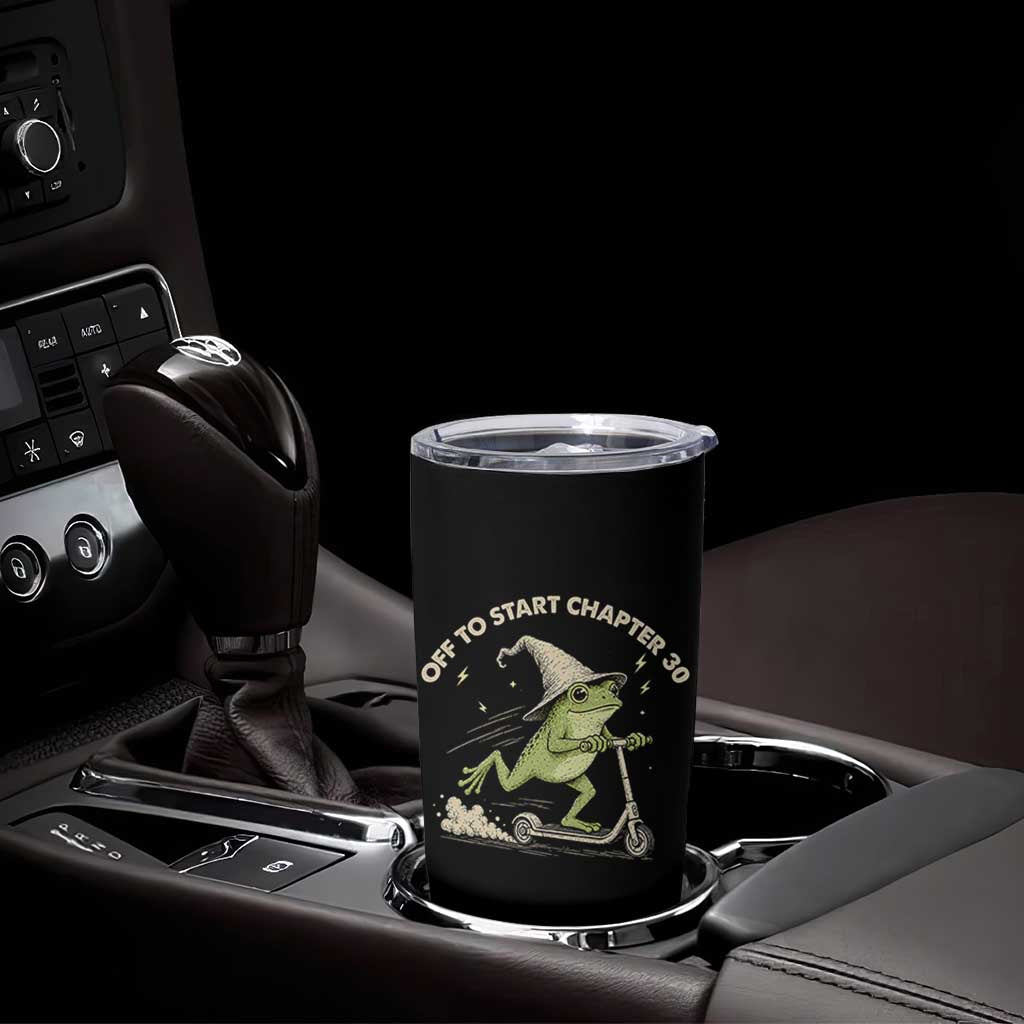 30th Birthday Frog Tumbler Cup Off To Start Chapter 30
