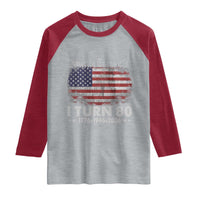 America Turns 250 I Turn 80 Raglan Shirt Vintage 1946 80th Birthday 250th Anniversary USA 80 Year Old Gift