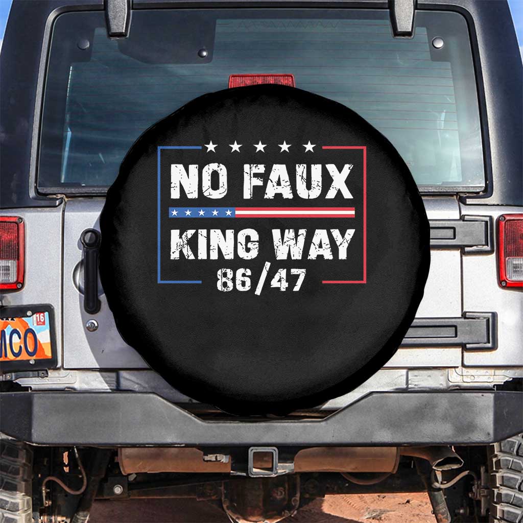 Snarky No Kings In America Spare Tire Cover No Faux King Way 86 47