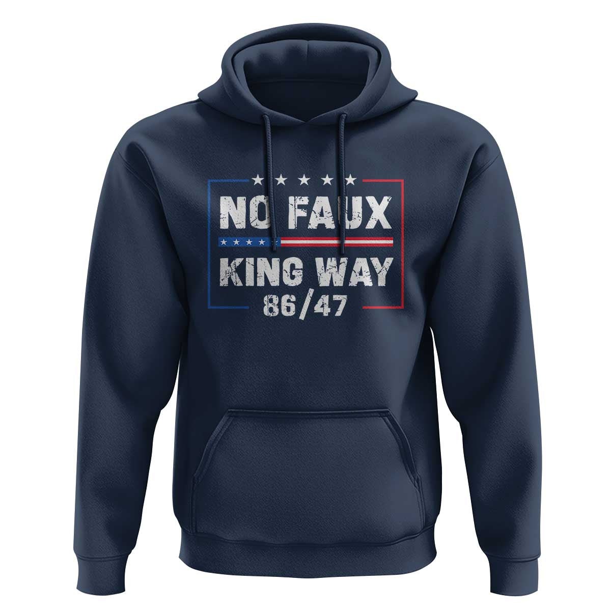 Snarky No Kings In America Hoodie No Faux King Way 86 47