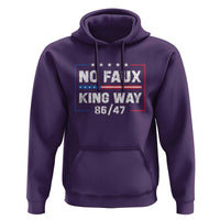 Snarky No Kings In America Hoodie No Faux King Way 86 47