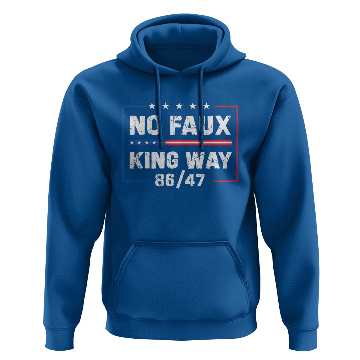Snarky No Kings In America Hoodie No Faux King Way 86 47