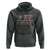 Snarky No Kings In America Hoodie No Faux King Way 86 47 US Flag Impeach 47