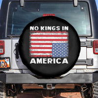 Snarky No Kings In America Spare Tire Cover 86 47 No Faux King Way US Flag Upside Down