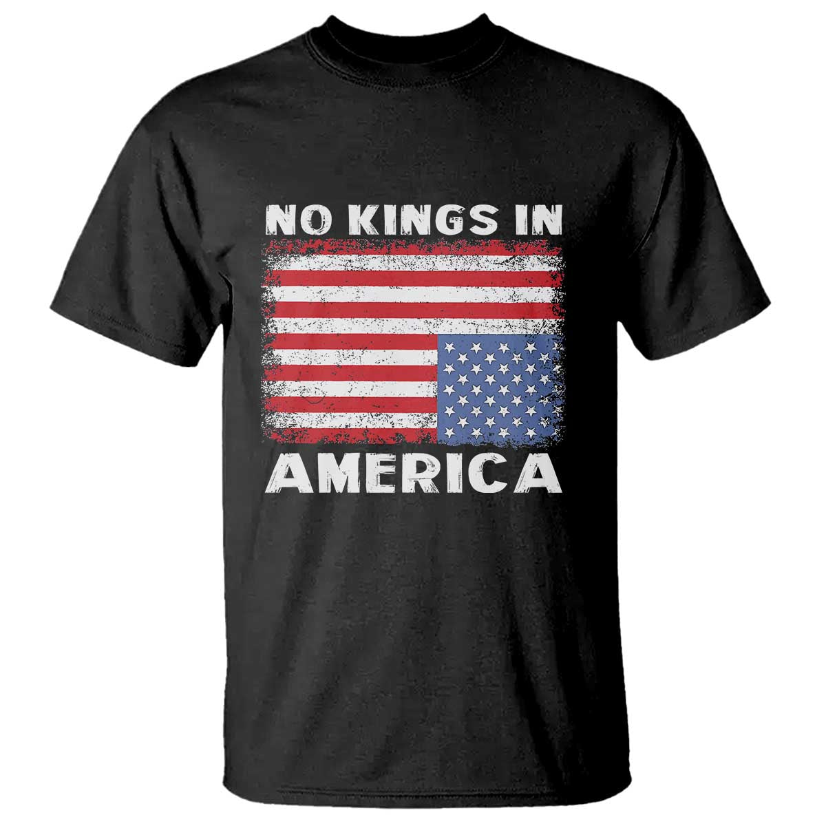 Snarky No Kings In America T Shirt 86 47 No Faux King Way US Flag Upside Down