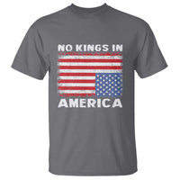 Snarky No Kings In America T Shirt 86 47 No Faux King Way US Flag Upside Down