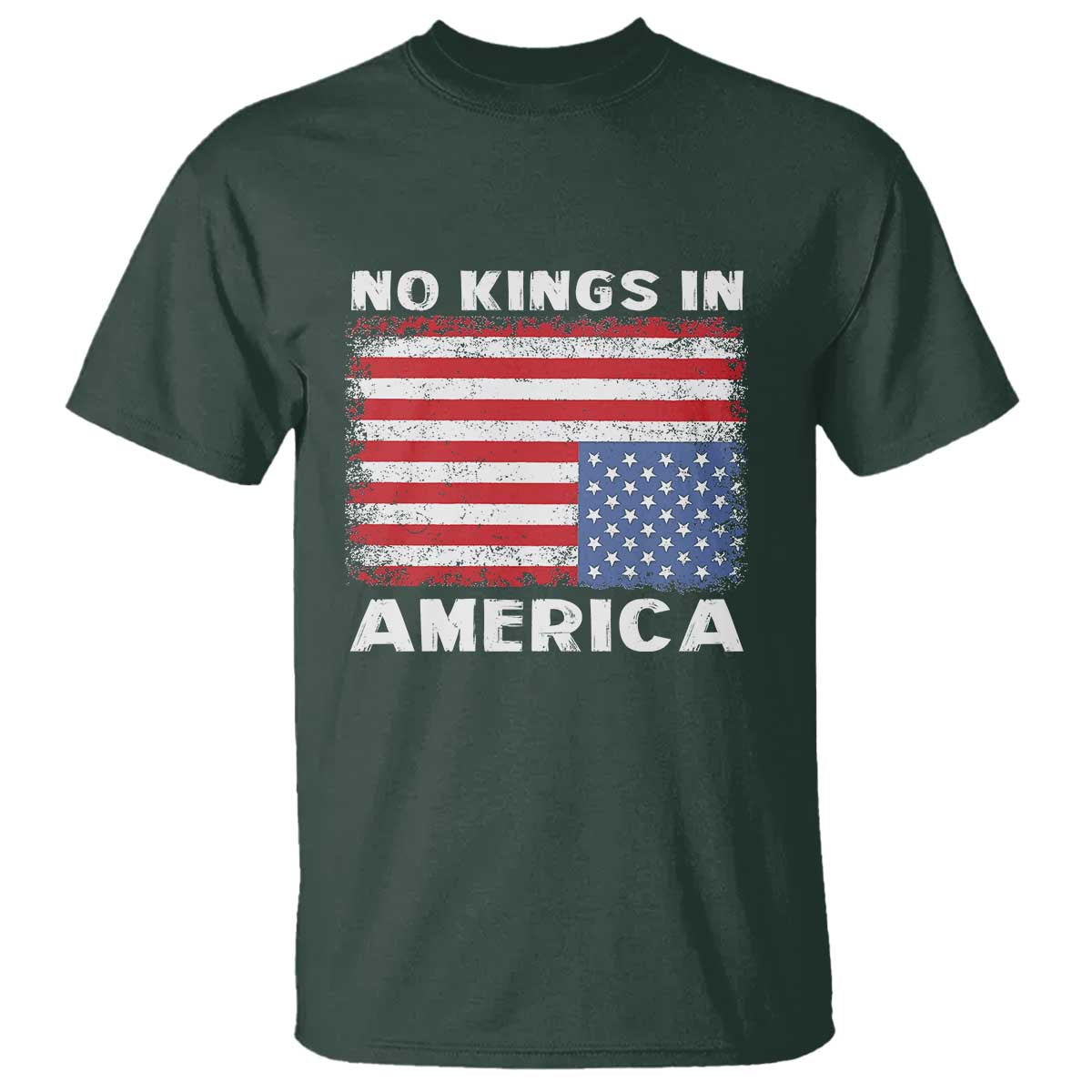 Snarky No Kings In America T Shirt 86 47 No Faux King Way US Flag Upside Down