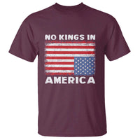 Snarky No Kings In America T Shirt 86 47 No Faux King Way US Flag Upside Down