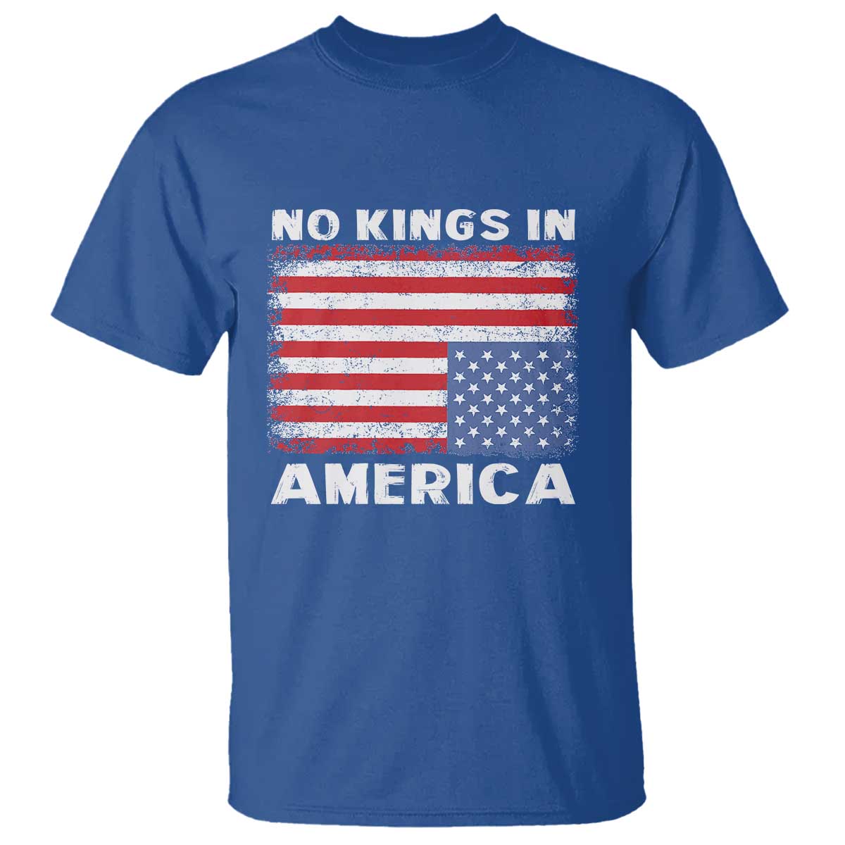Snarky No Kings In America T Shirt 86 47 No Faux King Way US Flag Upside Down