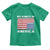 Snarky No Kings In America Toddler T Shirt 86 47 No Faux King Way US Flag Upside Down