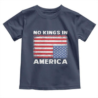 Snarky No Kings In America Toddler T Shirt 86 47 No Faux King Way US Flag Upside Down