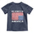 Snarky No Kings In America Toddler T Shirt 86 47 No Faux King Way US Flag Upside Down