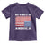Snarky No Kings In America Toddler T Shirt 86 47 No Faux King Way US Flag Upside Down