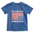 Snarky No Kings In America Toddler T Shirt 86 47 No Faux King Way US Flag Upside Down