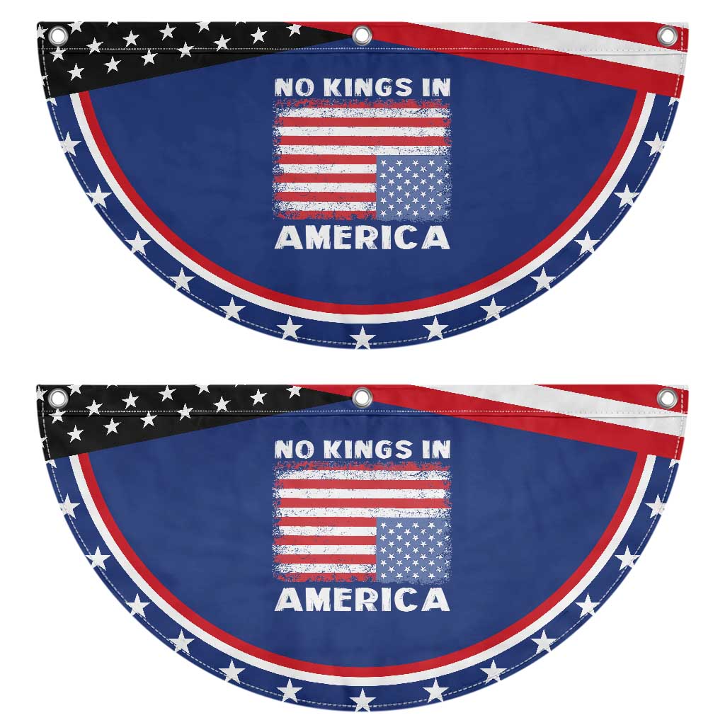 Snarky No Kings In America Patriotic Fan Flag 86 47 No Faux King Way US Flag Upside Down