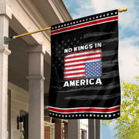 Snarky No Kings In America Garden Flag 86 47 No Faux King Way US Flag Upside Down