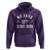 No Kings in America Hoodie US Flag Upside Down