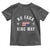 No Kings in America Toddler T Shirt US Flag Upside Down