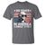 No Kings In America Since 1776 T Shirt George Washington US Flag Upside Down