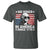 No Kings In America Since 1776 T Shirt George Washington US Flag Upside Down
