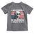 No Kings In America Since 1776 Toddler T Shirt George Washington US Flag Upside Down
