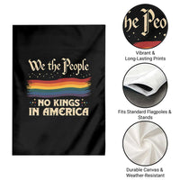 We The People No Kings In America Garden Flag Pride Month LGBTQ - Wonder Print Shop