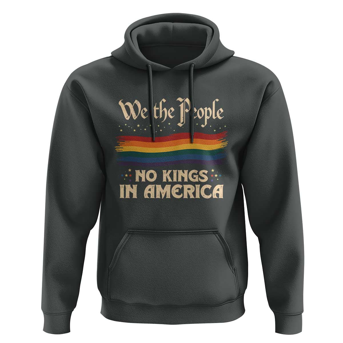 We The People No Kings In America Hoodie Pride Month LGBTQ