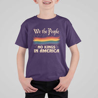 We The People No Kings In America T Shirt For Kid Pride Month LGBTQ