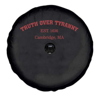 Truth Over Tyranny Spare Tire Cover Protect Higher Education Academic Independence