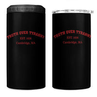 Truth Over Tyranny 4 in 1 Can Cooler Tumbler Protect Higher Education Academic Independence