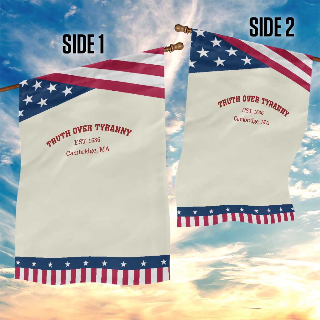 Truth Over Tyranny Garden Flag Protect Higher Education Academic Independence