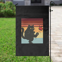 No Kings Black Cat Garden Flag Funny Kitten Social Justice - Wonder Print Shop