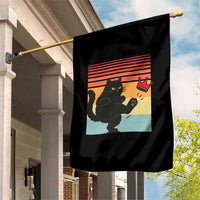 No Kings Black Cat Garden Flag Funny Kitten Social Justice - Wonder Print Shop