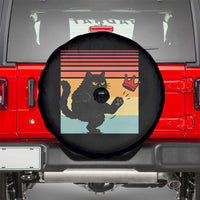 No Kings Black Cat Spare Tire Cover Funny Kitten Social Justice - Wonder Print Shop
