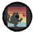 No Kings Black Cat Spare Tire Cover Funny Kitten Social Justice - Wonder Print Shop