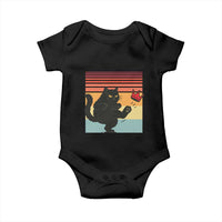 No Kings Black Cat Baby Onesie Funny Kitten Social Justice - Wonder Print Shop