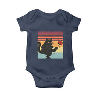 No Kings Black Cat Baby Onesie Funny Kitten Social Justice - Wonder Print Shop
