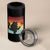 No Kings Black Cat 4 in 1 Can Cooler Tumbler Funny Kitten Social Justice - Wonder Print Shop