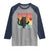 No Kings Black Cat Raglan Shirt Funny Kitten Social Justice - Wonder Print Shop