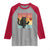 No Kings Black Cat Raglan Shirt Funny Kitten Social Justice - Wonder Print Shop