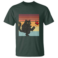 No Kings Black Cat T Shirt Funny Kitten Social Justice - Wonder Print Shop