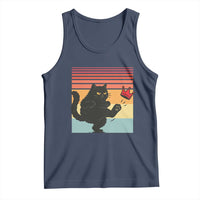 No Kings Black Cat Tank Top Funny Kitten Social Justice - Wonder Print Shop