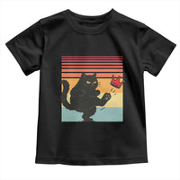 No Kings Black Cat Toddler T Shirt Funny Kitten Social Justice - Wonder Print Shop