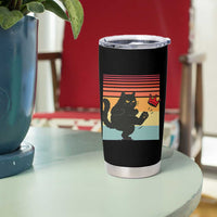 No Kings Black Cat Tumbler Cup Funny Kitten Social Justice - Wonder Print Shop