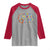 No Kings No Fascists Raglan Shirt Floral Peace Sign Social Justice - Wonder Print Shop