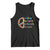 No Kings No Fascists Tank Top Floral Peace Sign Social Justice - Wonder Print Shop